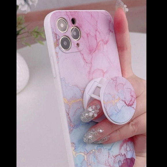 NEW!! Marble Pink iPhone Case 11Pro/ 11Pro Max/ 12Pro Max - Picture 7 of 8